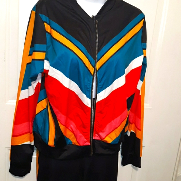 NWT Women's Juniors Bright & Trendy MS MOUSE XL Jacket & Leggings Tracksuit Set - Picture 12 of 16